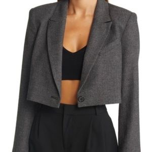 Cropped blazer